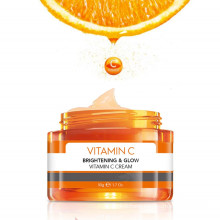 Private label vitamin c brightening & anti-aging face cream